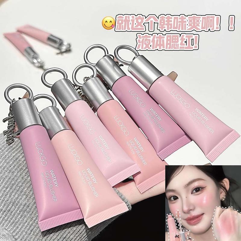 LUCKGO水感液体腮红 清透轻薄 自然持妆