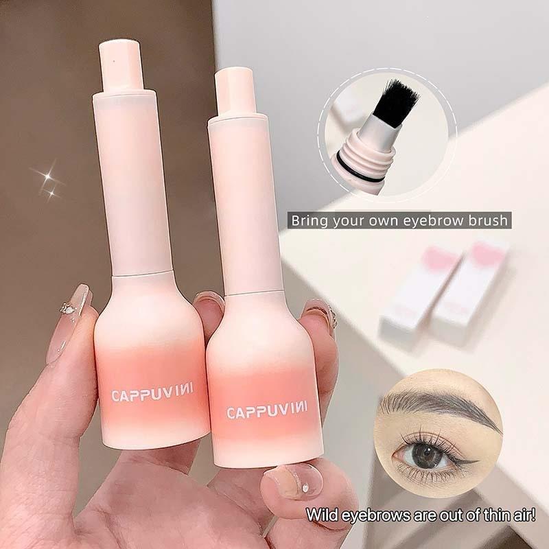 Cappuvini 桃粉毛绒水眉笔 不易晕染 自然眉妆