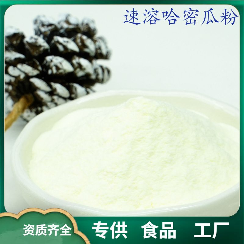 速溶哈密瓜粉 水溶性哈密瓜汁粉 喷雾干燥水果固体饮料 冲饮果蔬粉 1斤